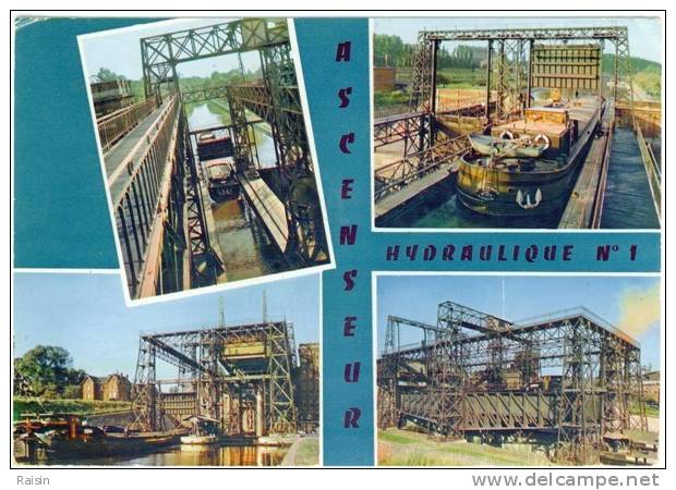 Belgique La Louvière (Houdeng-Goegnies) Ascenseur Hydraulique N°1 Vue D'ensemble  BE - La Louvière