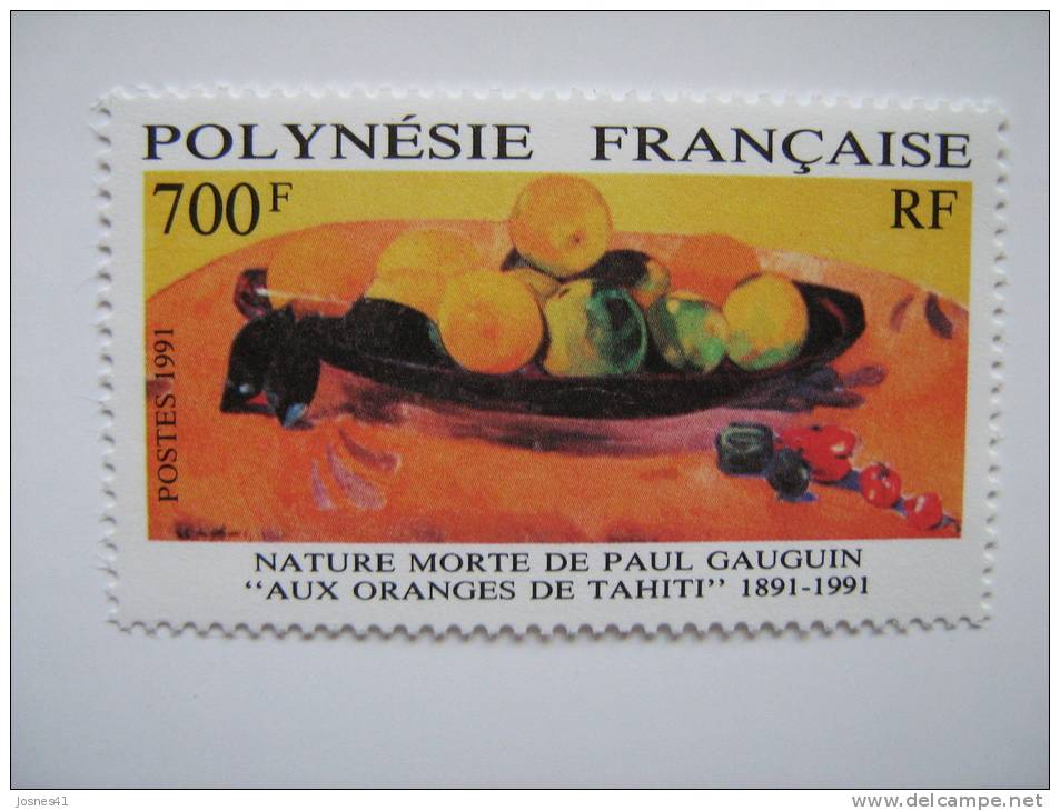 POLYNESIE   P 385 * *     TABLEAU DE  GAUGUIN - Nuovi