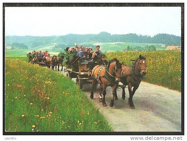 Grosshöchstetten Rösslifahrten Emmental-Burgdorf-Thun-Bahn Affoltern Weier 1994 - Affoltern Im Emmental 