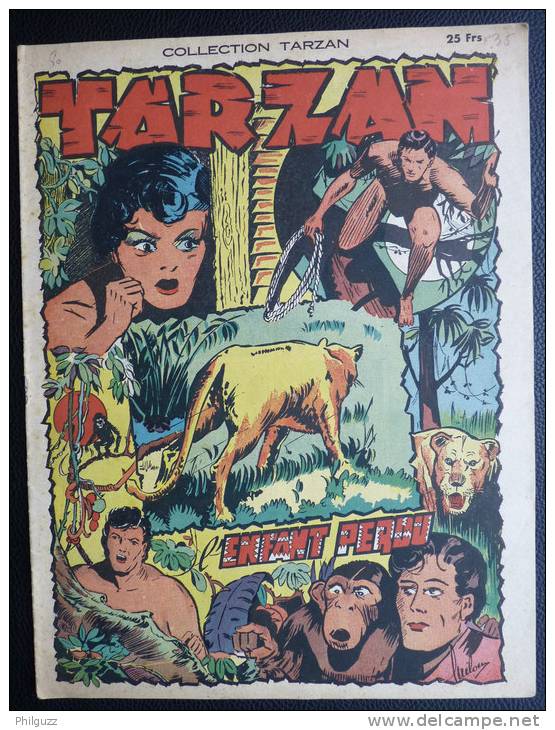 RECIT COMPLET TARZAN (collection) 35 Editions MONDIALES - Tarzan