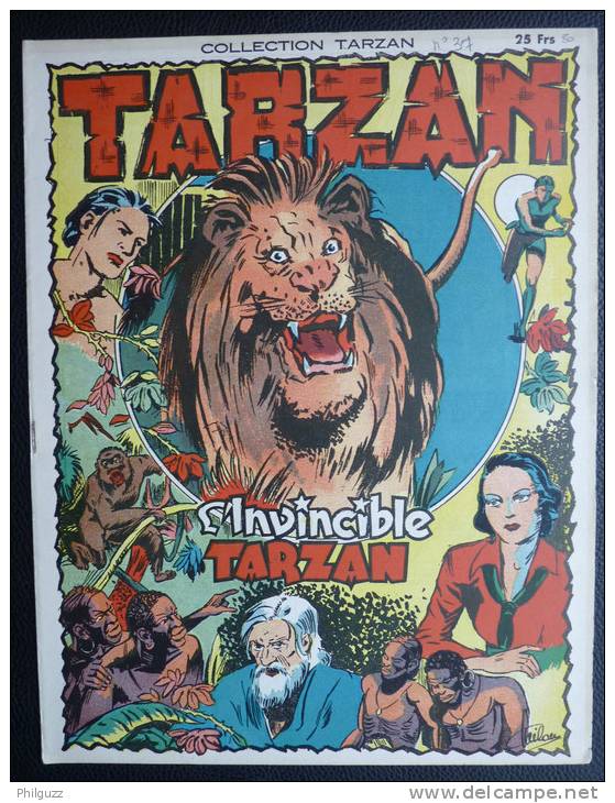 RECIT COMPLET TARZAN (collection) 37 Editions MONDIALES (2) - Tarzan