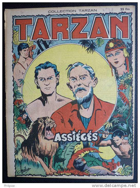 RECIT COMPLET TARZAN (collection) 38 Editions MONDIALES - Tarzan