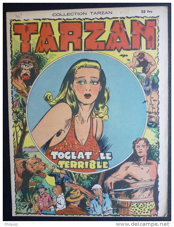 RECIT COMPLET TARZAN (collection) 42 Editions MONDIALES - Tarzan