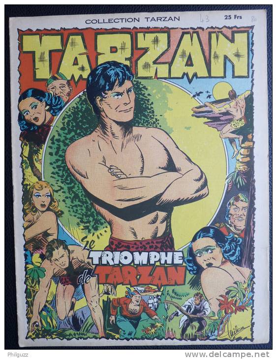 RECIT COMPLET TARZAN (collection) 43 Editions MONDIALES - Tarzan