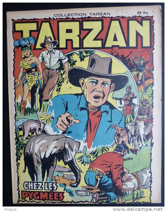 RECIT COMPLET TARZAN (collection) 52 Editions MONDIALES - Tarzan