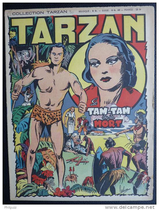 RECIT COMPLET TARZAN (collection) 55 Editions MONDIALES - Tarzan