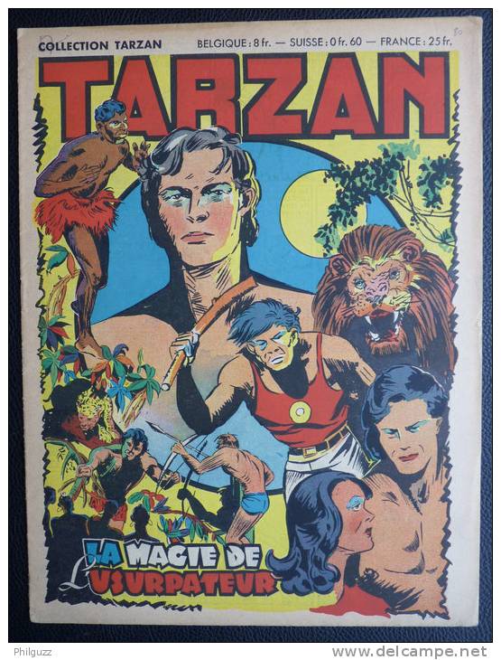 RECIT COMPLET TARZAN (collection) 57 Editions MONDIALES (2) - Tarzan