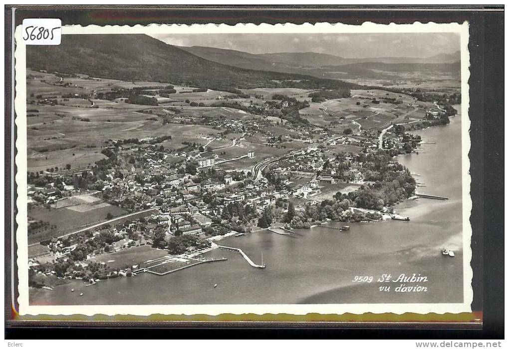 ST AUBIN - VUE AERIENNE - TB - Saint-Aubin/Sauges