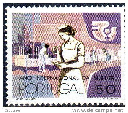 PORTUGAL - 1975: "Journée Internationale De La Femme" - N° 1281** - Nuovi