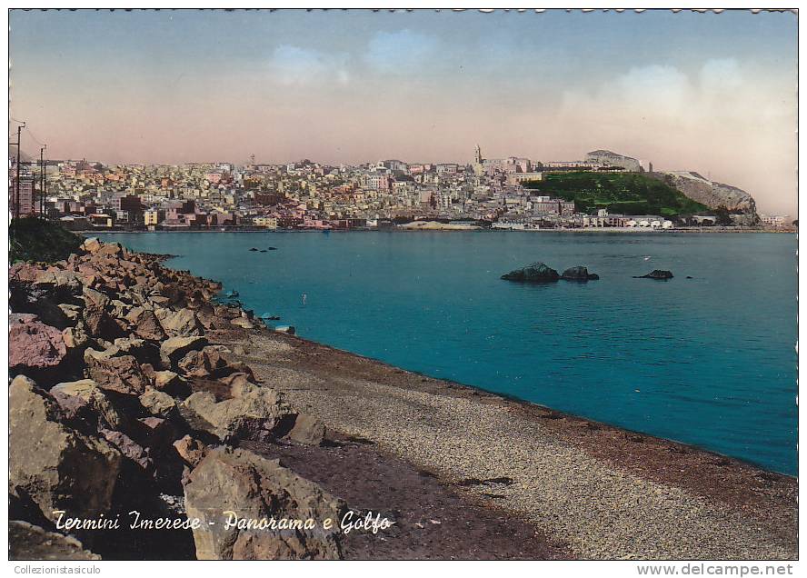 $3-1690- Termini Imerese - Palermo - Panorama E Golfo  - F.g. - Viaggiata - Palermo