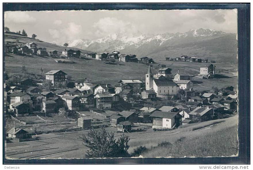 Val D' Hérens, Nax Et Le Métrailler, - Nax