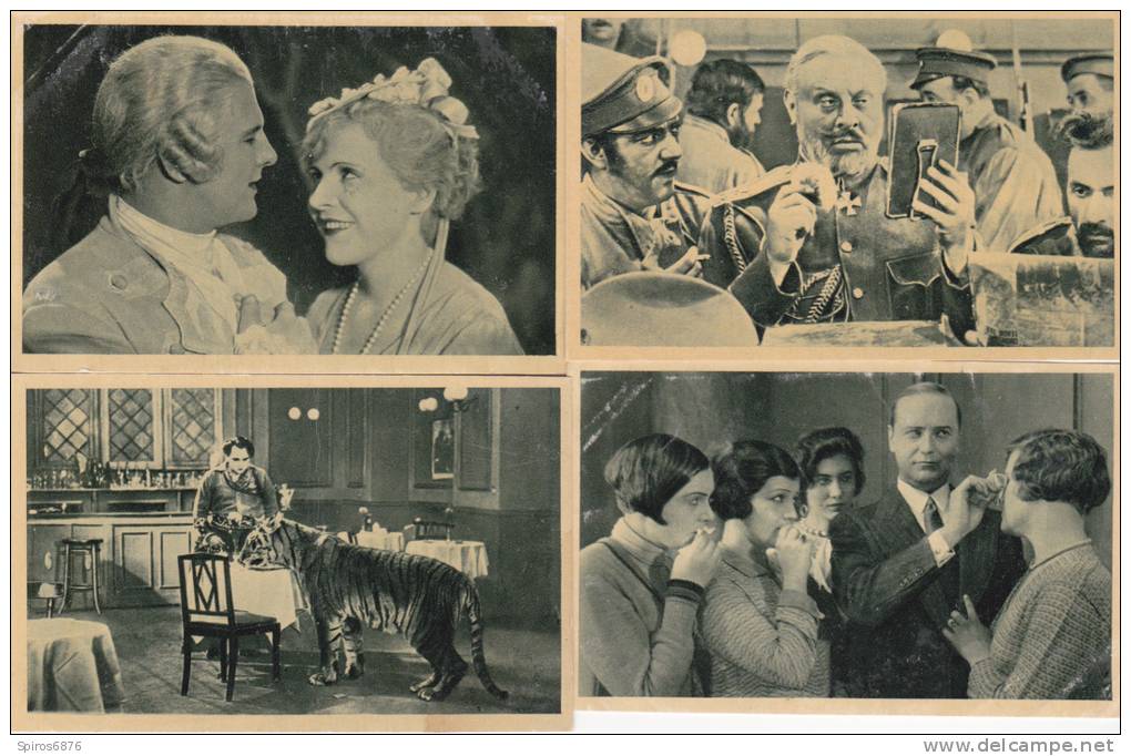 LARGE GERMAN MOVIE CIGARETTE CARDS LOT 1930 CINEMA - VERY RARE ITEM - Sonstige & Ohne Zuordnung