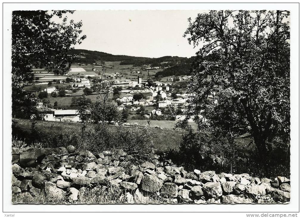 La Ville - Beaujeu - Vue Générale à Travers Bois - Dos écrit Et Timbré En 1965 - Other & Unclassified