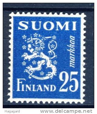 ##E1085.  Finland 1952.  Michel 405.  MH(*) - Unused Stamps