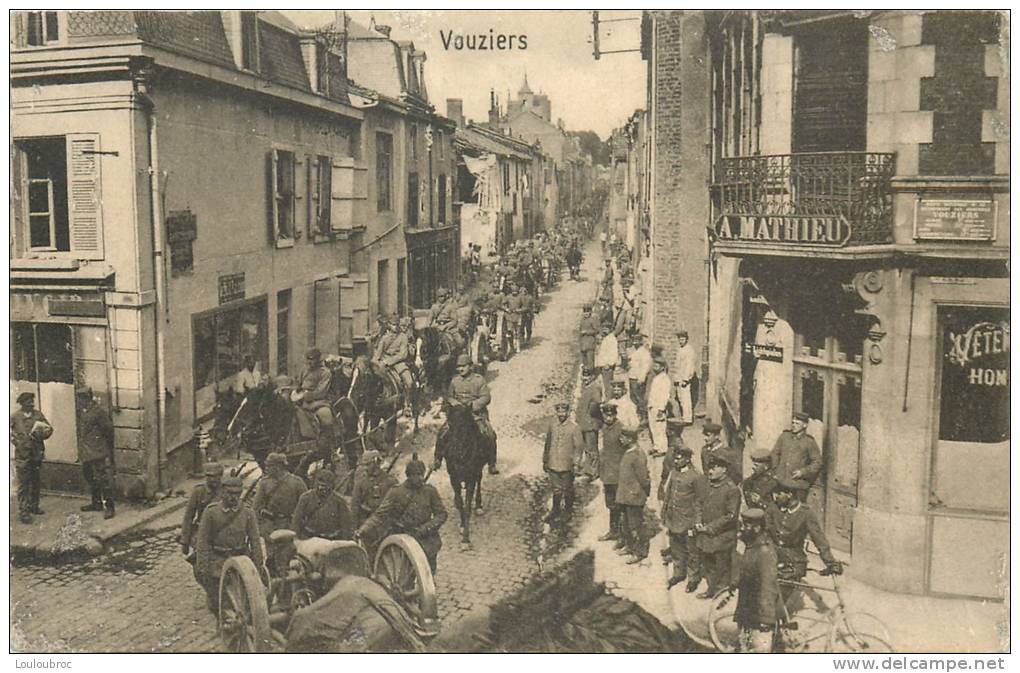 08 VOUZIERS CARTE ALLEMANDE 06/06/1916 - Vouziers