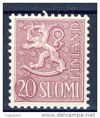 E1093.  Finland 1954.  Michel 431.  MH(*) - Unused Stamps