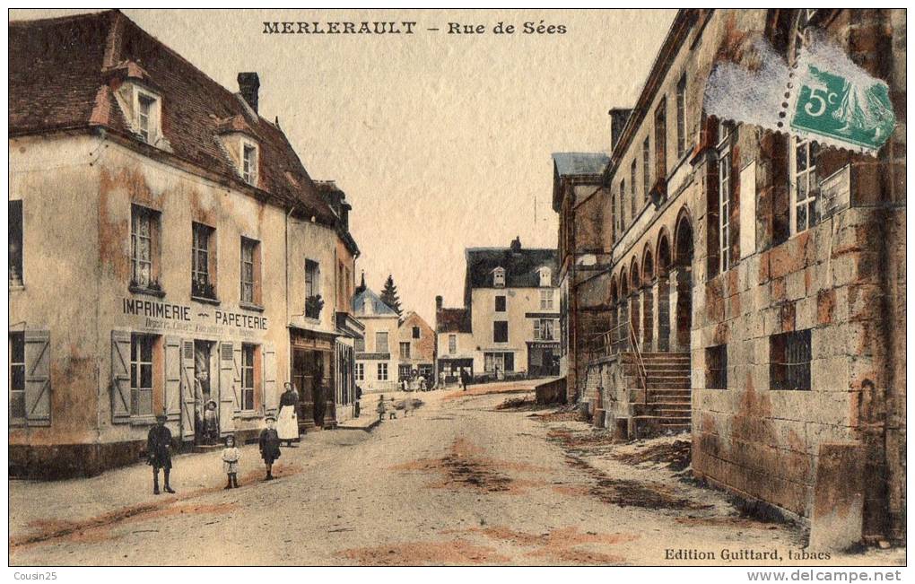 61 MERLERAULT - Rue De Sees - Le Merlerault