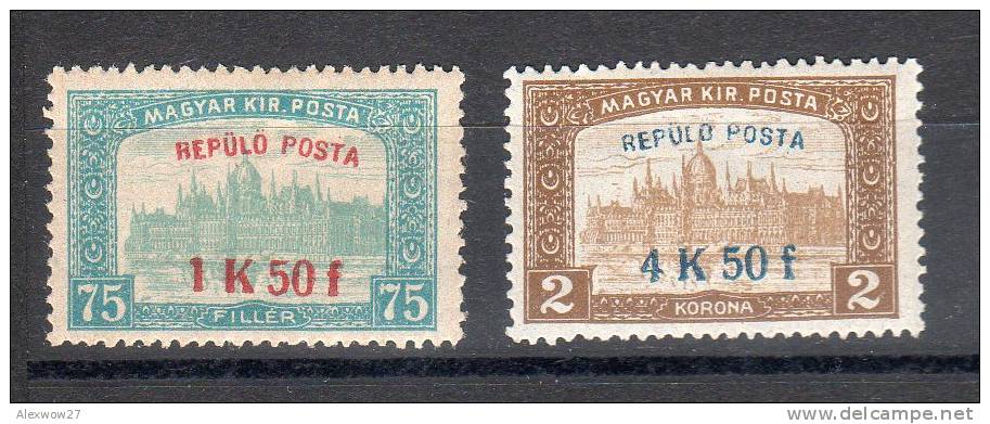 UNGHERIA / HUNGARY 1918 POSTA AEREA - AIR POST * MLH - Unused Stamps