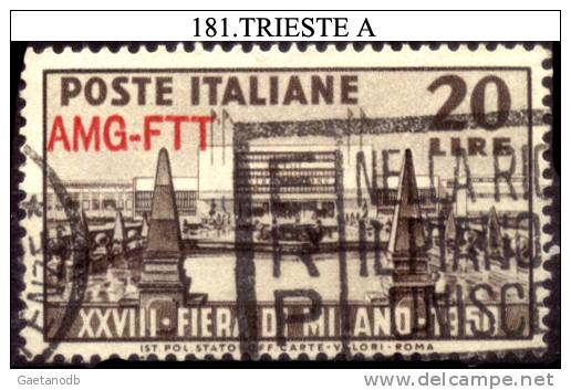 Trieste-A-F0181 - Afgestempeld