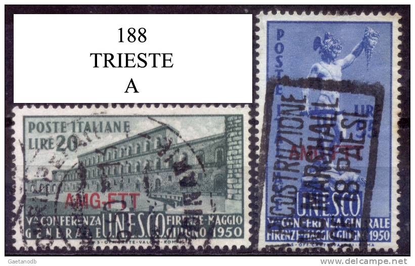 Trieste-A-F0188 - Afgestempeld