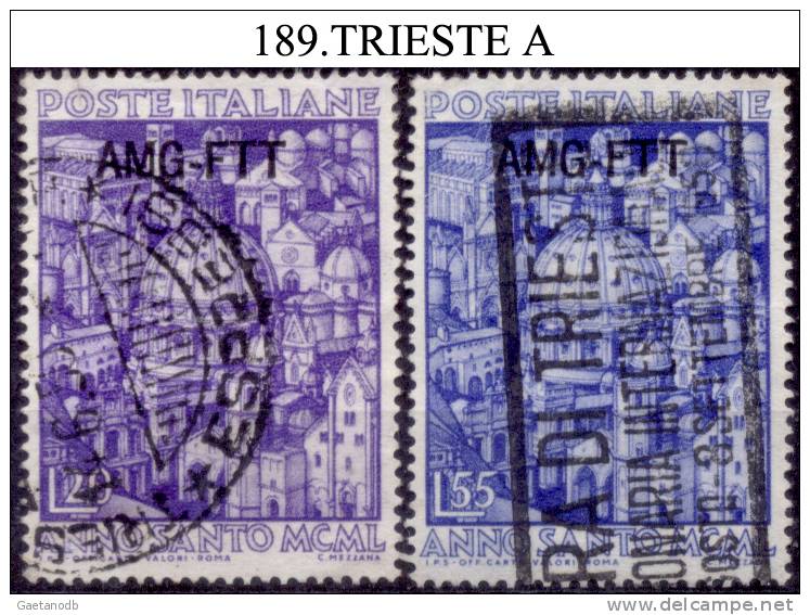 Trieste-A-F0189 - Afgestempeld