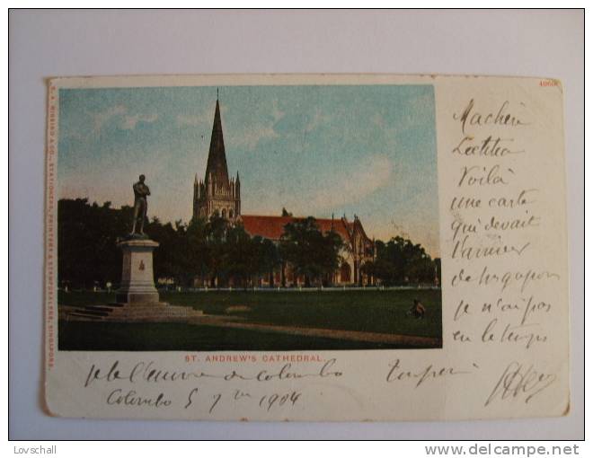 St. Andrew´s Cathedral. (9 - 7 - 1904) - Fife