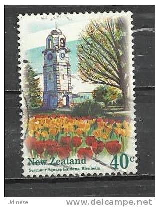 NEW ZEALAND 1996 - GARDENS 40 - USED OBLITERE GESTEMPELT USADO - Gebruikt