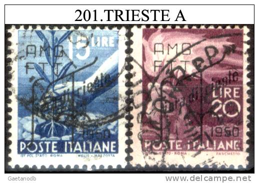 Trieste-A-F0201 - Afgestempeld