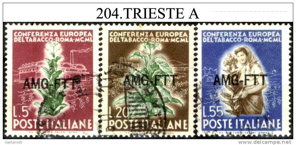 Trieste-A-F0204 - Afgestempeld