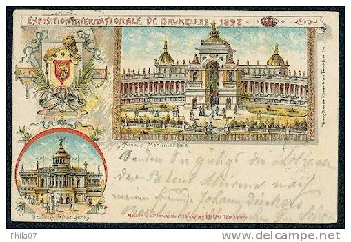 Exposition Internationale De Bruxelles 1897. - Universal Exhibitions