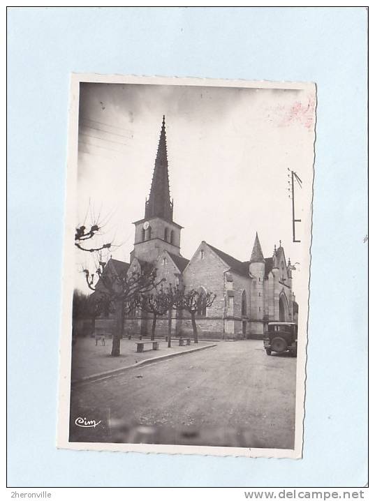 CPSM - MEURSAULT - L´Eglise - 1950 - Meursault