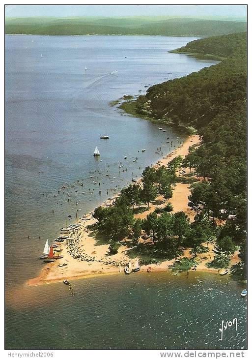 Gironde - Lac De Lacanau , Camping " Le Tedey" , Vu Du Ciel Par Alain Perceval , Ed Yvon - Verdelais