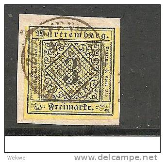 Wtb002 / Mit Stempel Pfalzgrafenweiler 1851 - Sonstige & Ohne Zuordnung