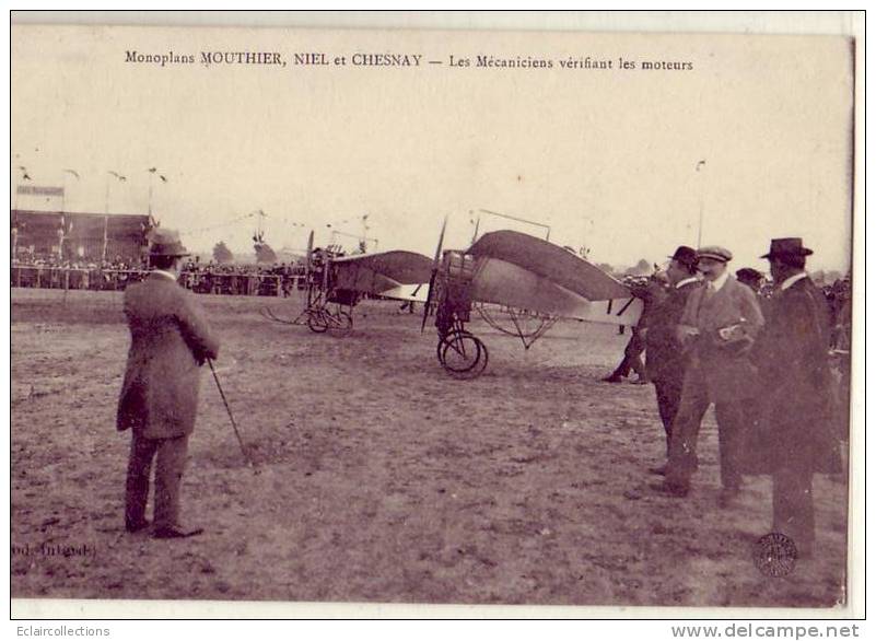 Dijon      21     Aviateur.. Mouthier-Niel-Chesnay  .. Meeting Septembre  1910  (  Voir Scan Et/ou Annotation) - Dijon