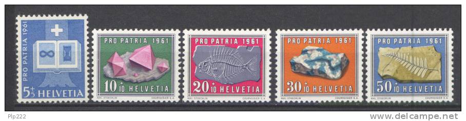 Svizzera Pro Patria 1961 Unif. 677/81 **/MNH VF - Nuovi