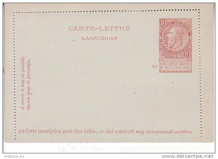 Carte Lettre ** N 9 - Letter-Cards