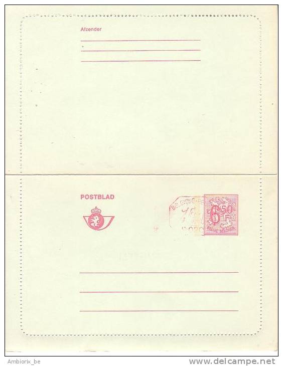 Carte Lettre ** N 45 IV N M1 PO20 - Postbladen