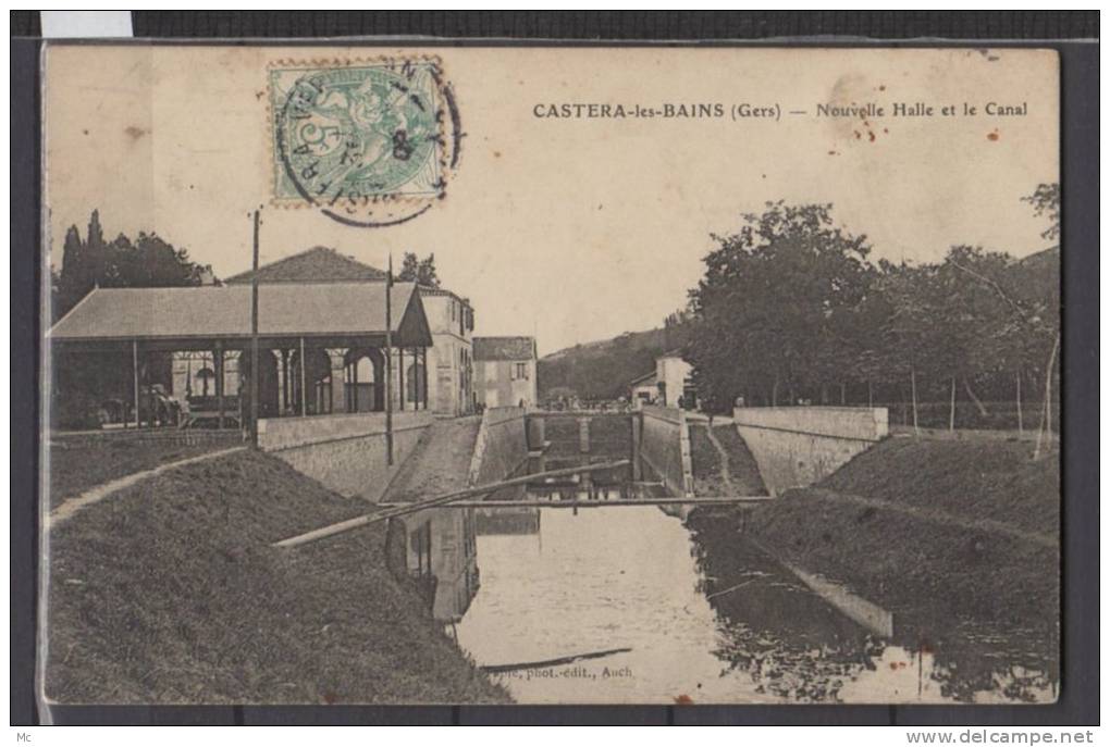 32 - Castéra Les Bains - Nouvelle Halle Et Canal - Castera