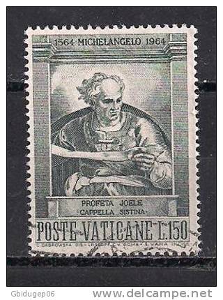 YT N° 409 - Oblitéré - 400e Mort De Michel-Ange - Used Stamps