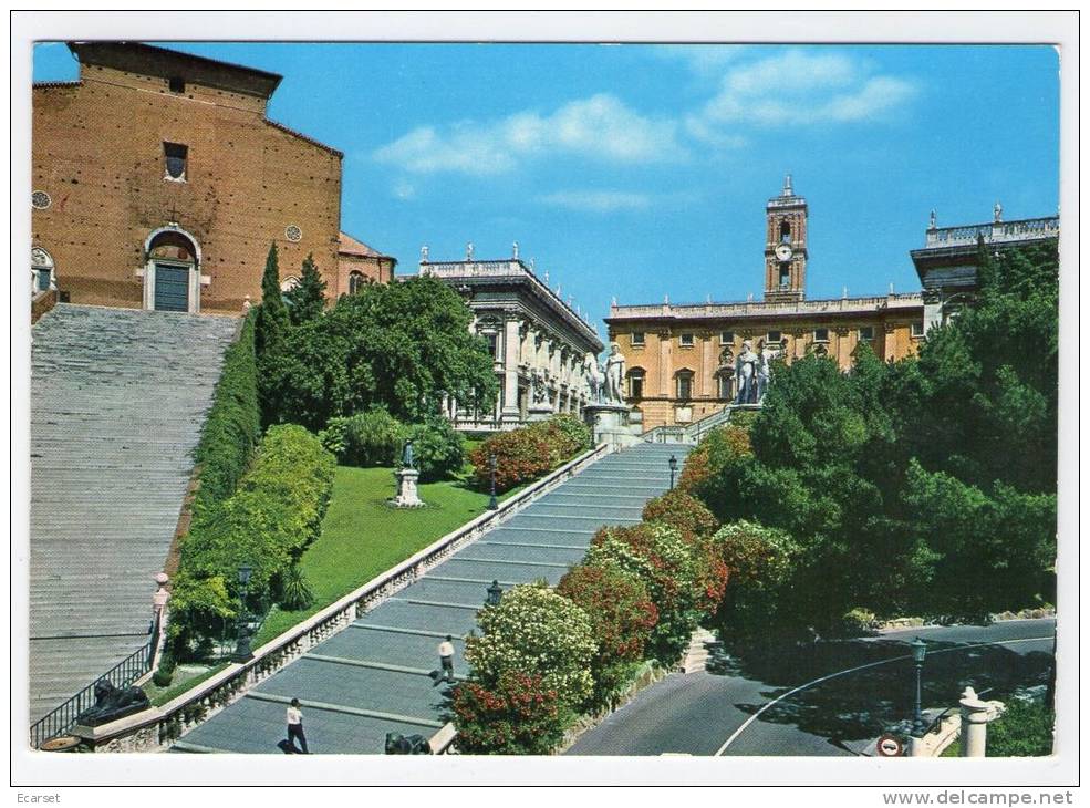 ROMA - Campidoglio E Chiesa Dell'Aracoeli. Non Viaggiata - Altri & Non Classificati