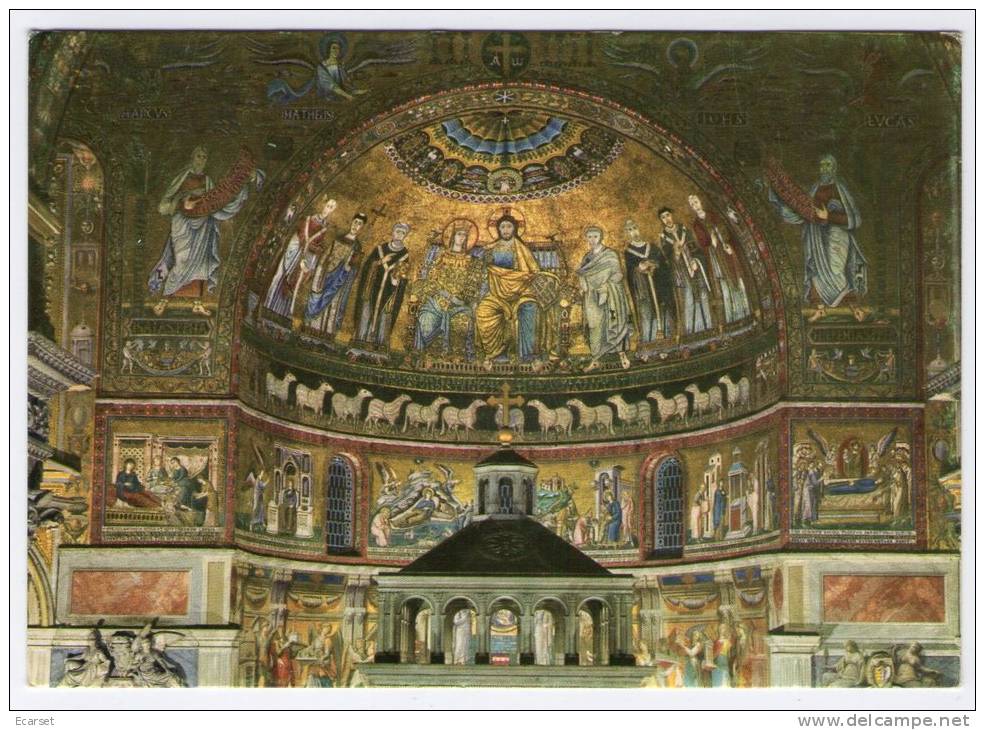 ROMA - Chiesa Di Santa Maria In Trastevere. I Mosaici Dell'abside. Non Viaggiata - Altri & Non Classificati