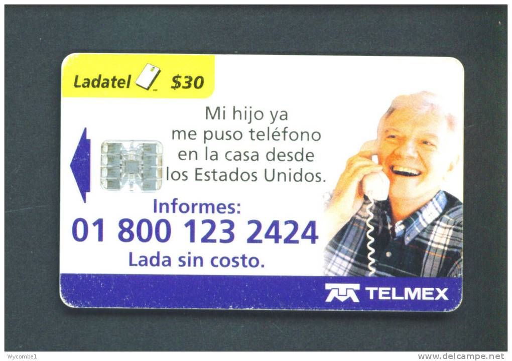 MEXICO  -  Chip Phonecard As Scan - México