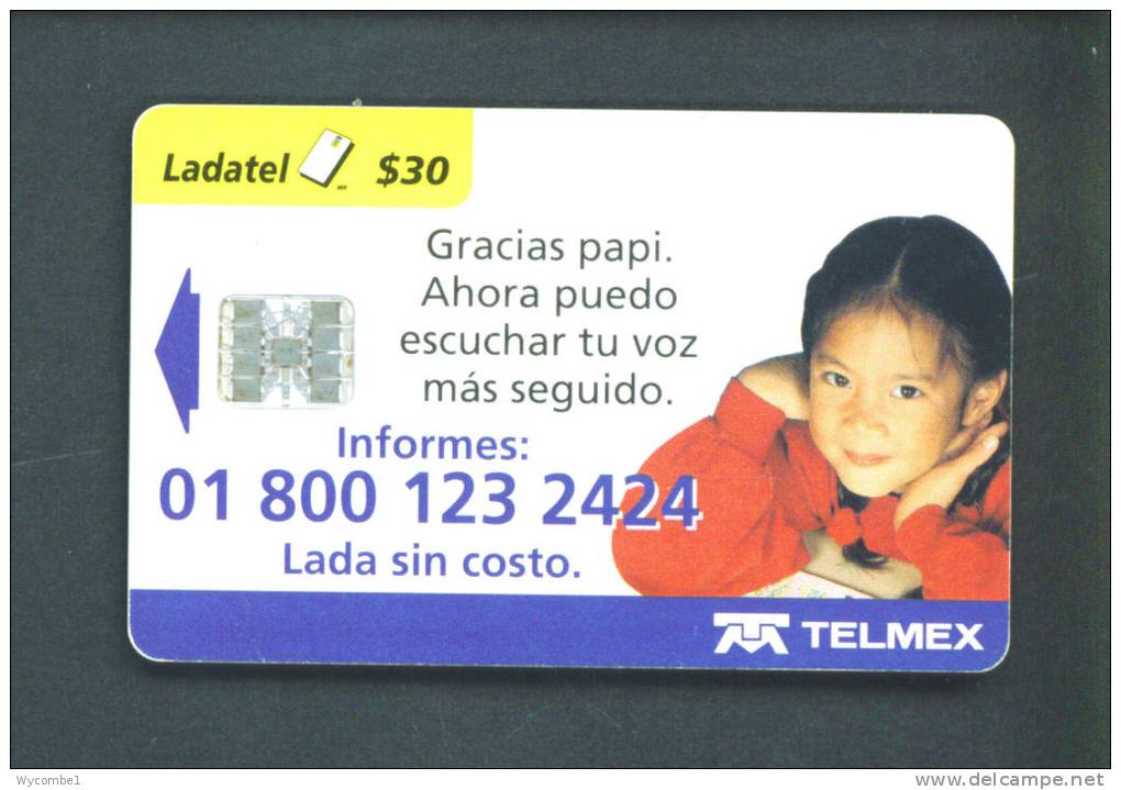 MEXICO  -  Chip Phonecard As Scan - México