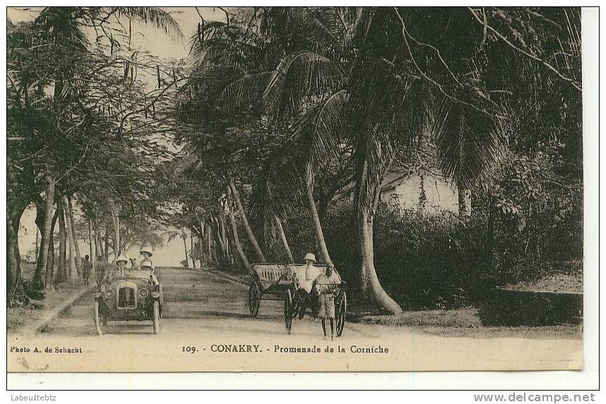 CONAKRY - Promenade De La Corniche   PRIX FIXE - Guinee
