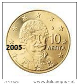 ** 10 CENT GRECE 2005 PIECE  NEUVE ** - Grecia