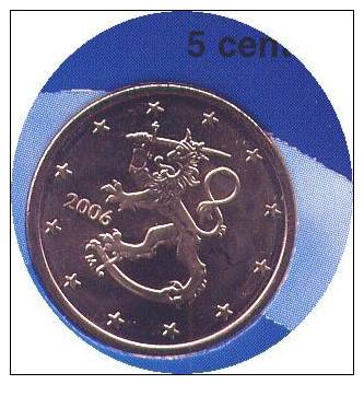 ** 5 CENT FINLANDE 2006 PIECE NEUVE ** - Finland