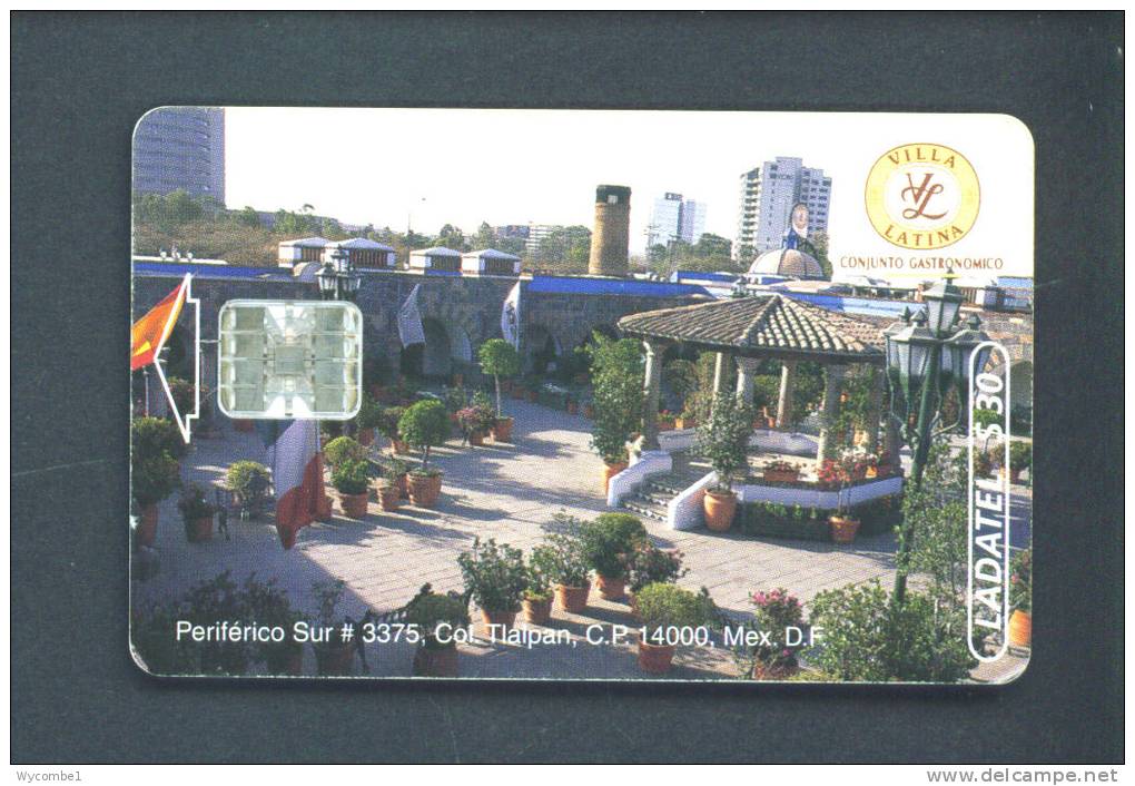 MEXICO  -  Chip Phonecard As Scan - Mexique