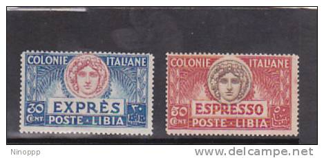 Libya 1921 Special Delivery Stamps MH - Libya