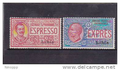 Libya 1921 Special Delivery Stamps MH - Libya