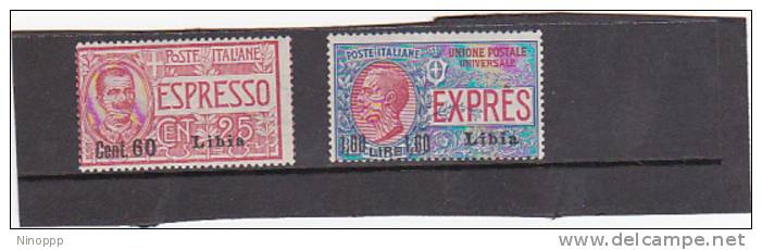 Libya 1922 Special Delivery Stamps MNH - Libya